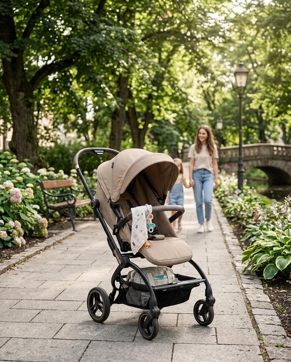 LORELLI KOLICA ZA BEBE MAKAYA - ROTACIONO SEDISTE 360 (22KG MAX) - BEIGE
